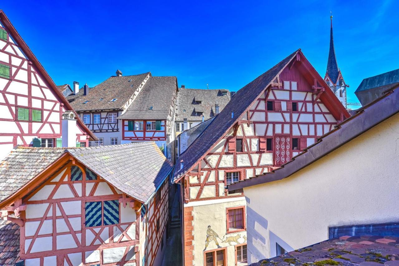 Hotel Rheinfels Stein Am Rhein Esterno foto
