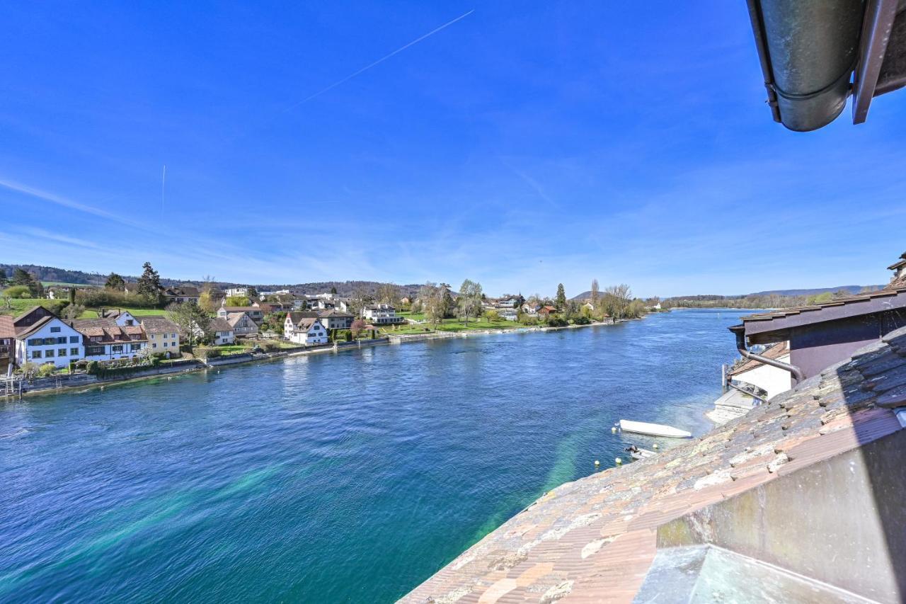 Hotel Rheinfels Stein Am Rhein Esterno foto
